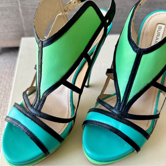 Burak Uyan leather Heels, size 38 - Picture 2 of 9